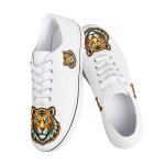 Vibrant Tiger - Crest Canvas Sneakers